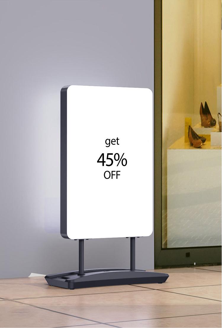 Floor-standing LED Light Box